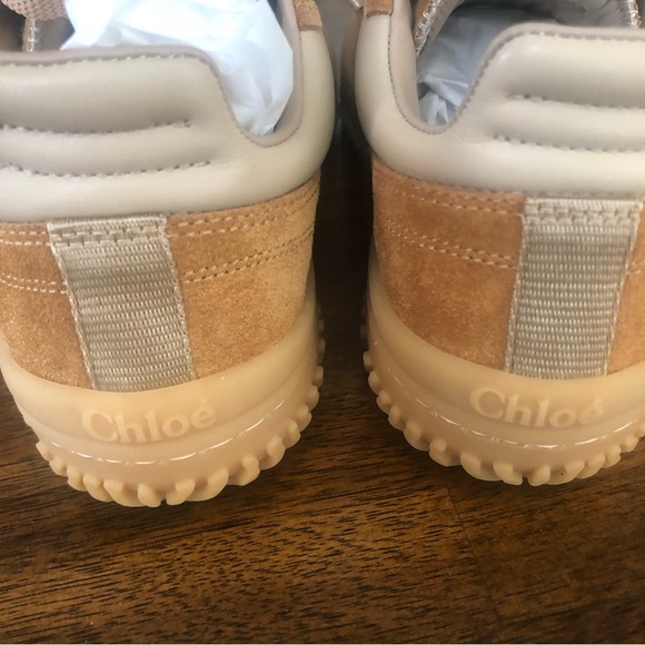 NIB $595 Chloé Franckie Low Top Sneaker (Women) in size 37! - Picture 13 of 16